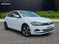 Used VW Polo SE 95 HP (69 kW) 2018 White Hatchback