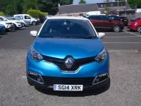 Used Renault Captur Dynamique 90 HP (66 kW) 2014 Blue SUV