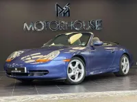Used Porsche 996 300 HP (220 kW) 1999 Blue Cabriolet