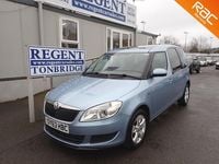 Used Skoda Roomster SE 105 HP (77 kW) 2013 Blue MPV