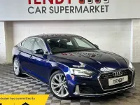 Used Audi A5 Sportback Sport 163 HP (119 kW) 2020 Blue Hatchback