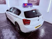 Used BMW 116 Sport Line 2014 White Hatchback