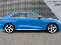 Used Audi A3 S-Line 108 HP (79 kW) 2023 Blue Sedan