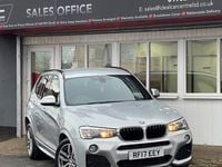 Used BMW X3 M Sport 190 HP (139 kW) 2017 Silver SUV