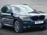 Used BMW X3 M Sport 181 HP (133 kW) 2021 Black SUV