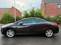 Used Peugeot 308 CC 2010 Brown Cabriolet