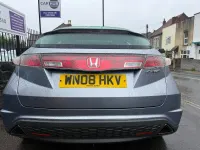 Used Honda Civic ES 140 HP (102 kW) 2008 Blue Hatchback