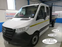 Used Mercedes Sprinter 140 HP (102 kW) 2021 White Van