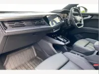 Used Audi Q4 e-tron Advanced 210 kW (286 HP) 2025 Geyser blue SUV