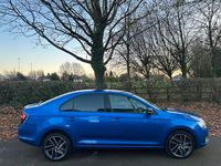 Used Skoda Rapid Sport 110 HP (80 kW) 2017 Blue Hatchback