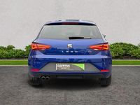 Used Seat Leon FR 123 HP (90 kW) 2018 Blue Hatchback