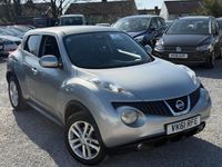 Used Nissan Juke Acenta 110 HP (80 kW) 2011 Silver SUV