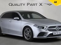 Used Mercedes A200 AMG line 163 HP (119 kW) 2020 Silver Hatchback