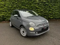 Used Fiat 500 Lounge 85 HP (62 kW) 2017 Grey Hatchback
