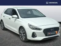 Used Hyundai i30 Premium 108 HP (79 kW) 2017 White Hatchback