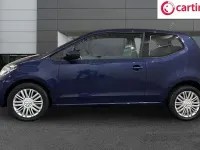 Used VW up! move up! 60 HP (44 kW) 2017 Blue Hatchback