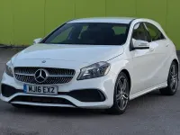 Used Mercedes A180 AMG line 2016 White Hatchback