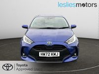 Used Toyota Yaris Hybrid Design 116 HP (85 kW) 2022 Blue Hatchback