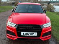 Used Audi Q3 Black Edition 150 HP (110 kW) 2017 Red SUV