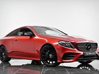 Used Mercedes E220 AMG line 194 HP (142 kW) 2019 Red Coupe