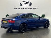 Used Audi A5 Sportback Black Edition 177 HP (130 kW) 2015 Blue Hatchback
