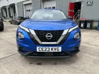 Used Nissan Juke Acenta 112 HP (82 kW) 2023 Blue SUV