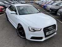 Used Audi A5 Black Edition 225 HP (165 kW) 2013 White Coupe