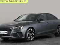 Used Audi A4 Black Edition 150 HP (110 kW) 2022 Grey Sedan