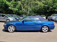 Used BMW 330 2004 Blue Cabriolet