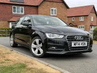 Used Audi A3 Sportback Sport 2014 Black Hatchback
