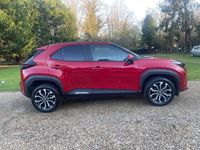 Used Toyota Yaris Hybrid Design 2024 Red Hatchback