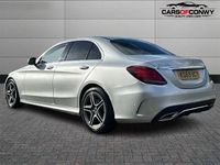 Used Mercedes C300 AMG line 245 HP (180 kW) 2019 Silver Sedan