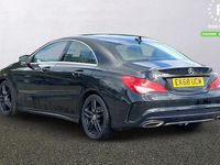 Used Mercedes CLA180 AMG line 122 HP (89 kW) 2018 Black Sedan