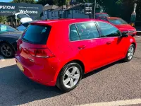 Used VW Golf VII Edition 147 HP (108 kW) 2017 Red Hatchback