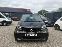 Used Smart ForTwo Coupé Passion 71 HP (52 kW) 2017 Black Coupe