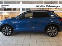 Used VW T-Roc R-line 150 HP (110 kW) 2021 Blue SUV