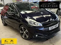 Used Peugeot 208 GT-line 108 HP (79 kW) 2017 Blue Hatchback