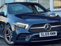 Used Mercedes A180 AMG Line Premium 116 HP (85 kW) 2020 Blue Sedan