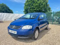 Used VW Fox 55 HP (40 kW) 2008 Blue Hatchback