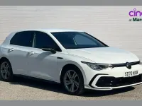 Used VW Golf VIII R-line 128 HP (94 kW) 2020 White Hatchback