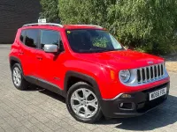 Used Jeep Renegade Limited 120 HP (88 kW) 2016 Red SUV