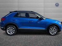 Used VW T-Roc Design 150 HP (110 kW) 2018 Blue SUV