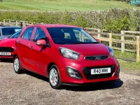 Usado Kia Picanto 2012 Vermelho Citadino