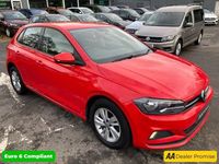 Used VW Polo SE 65 HP (47 kW) 2019 Red Hatchback