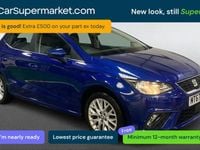 Used Seat Ibiza Design 95 HP (69 kW) 2017 Blue Hatchback