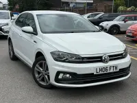 Used VW Polo R-line 115 HP (84 kW) 2019 White Hatchback