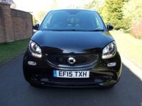 Used Smart ForFour Prime 71 HP (52 kW) 2015 Black Hatchback