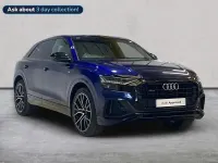 Used Audi Q8 Black Edition 340 HP (250 kW) 2022 Blue SUV