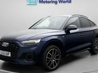 Used Audi Q5 Sportback S-Line 265 HP (194 kW) 2022 Blue SUV