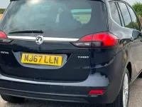 Used Vauxhall Zafira Tourer 140 HP (102 kW) 2017 Blue MPV